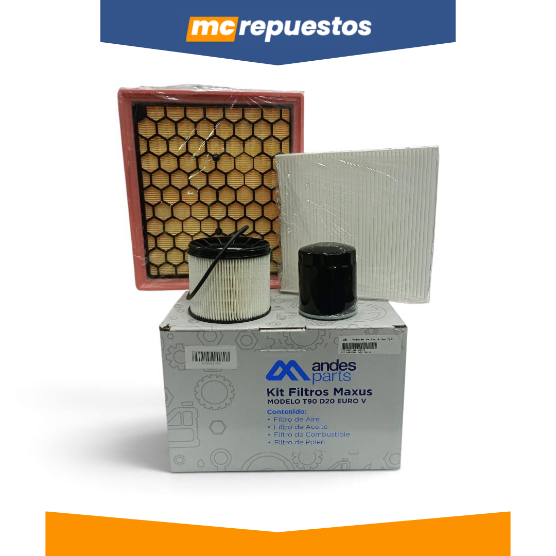 Kit de filtros MAXUS T90 2.0