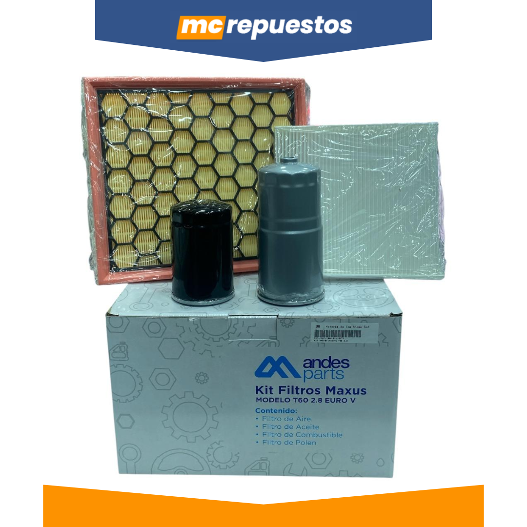 Kit de filtros MAXUS T60 2.8