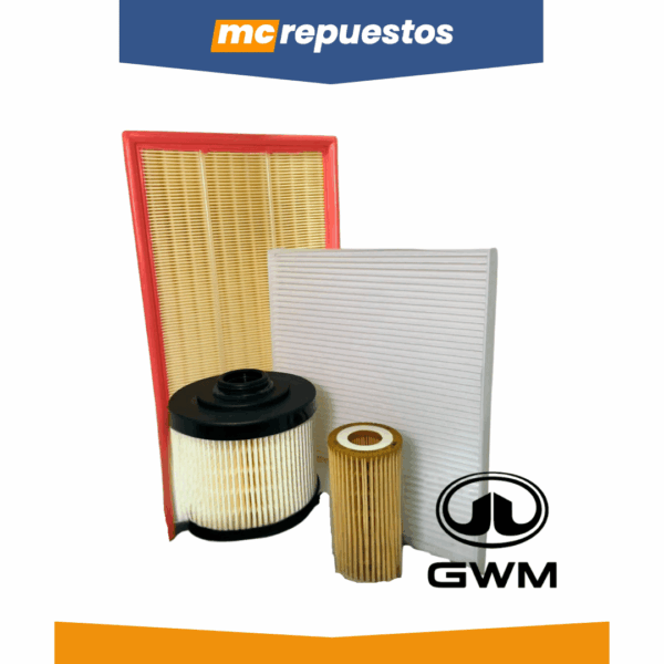 KIT DE FILTROS MANTENCIÓN GREAT WALL POER 2.0 2022 2025