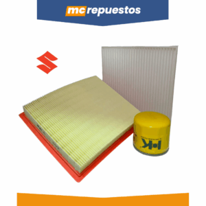KIT DE FILTROS MANTENCIÓN SUZUKI BALENO 1.5 2023-2025
